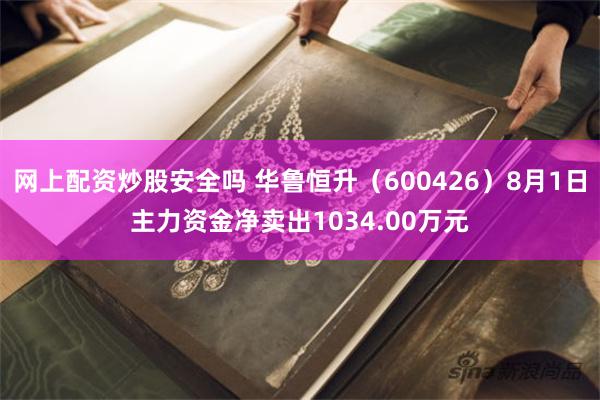 网上配资炒股安全吗 华鲁恒升（600426）8月1日主力资金净卖出1034.00万元