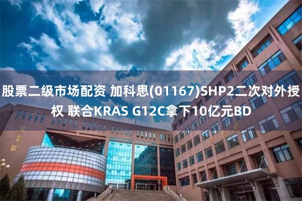 股票二级市场配资 加科思(01167)SHP2二次对外授权 联合KRAS G12C拿下10亿元BD