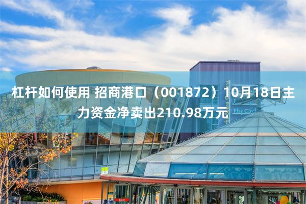 杠杆如何使用 招商港口（001872）10月18日主力资金净卖出210.98万元